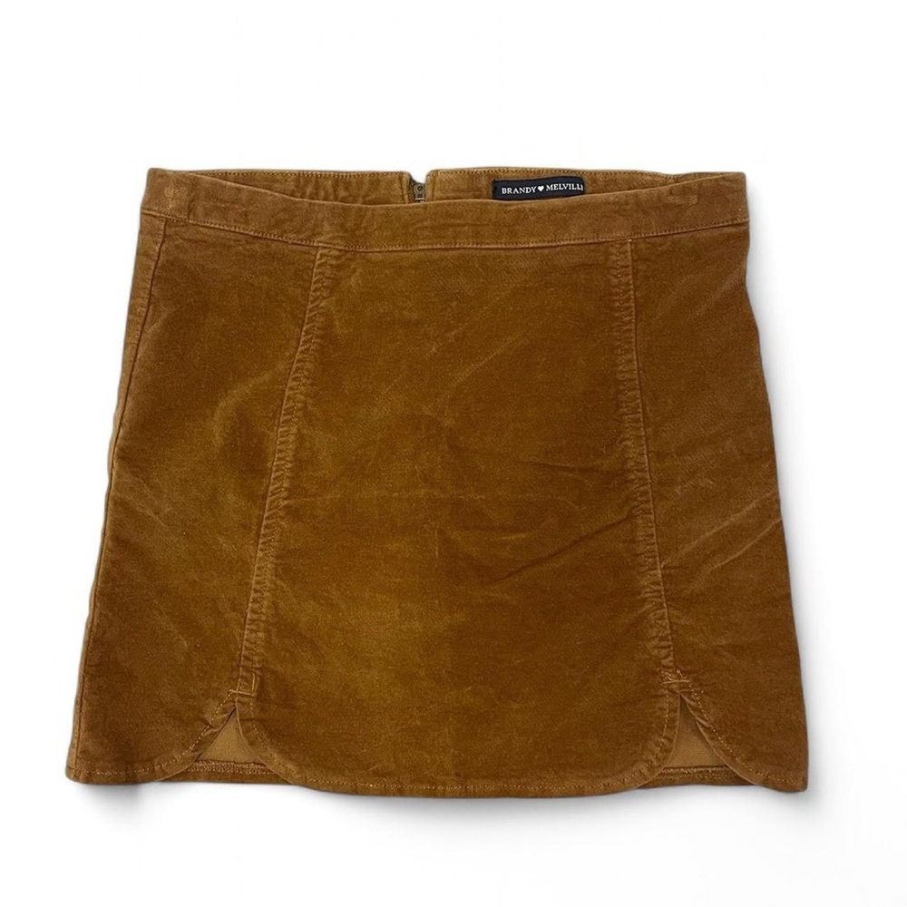 Brown Corduroy Skirt